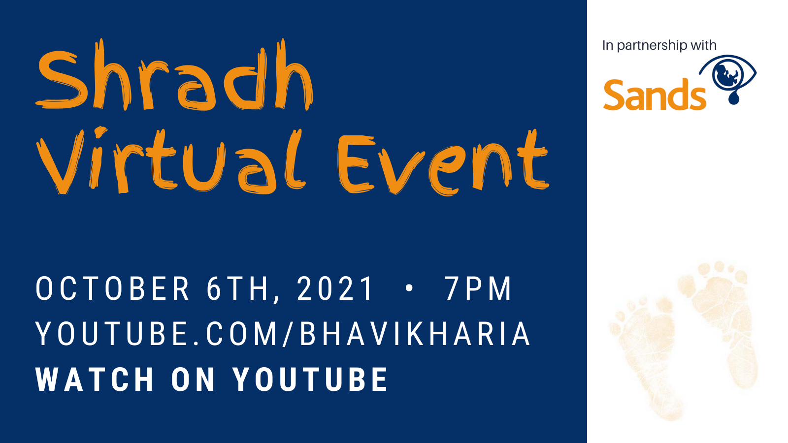 Special online event for last day of Shradh Sands Saving babies